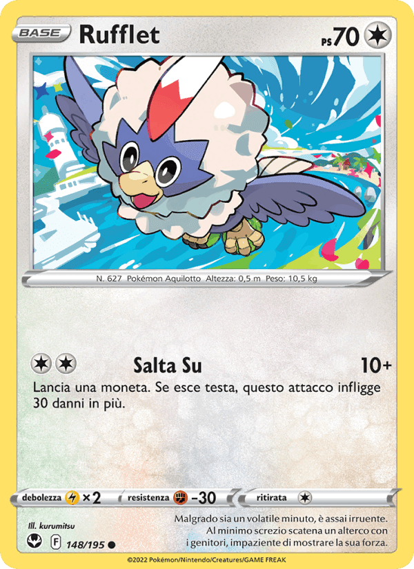Rufflet, carta 148 di Tempesta Argentata