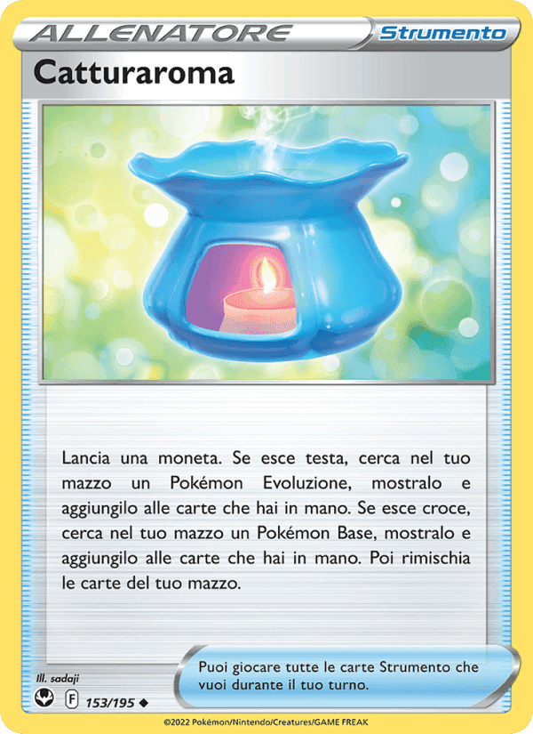 Catturaroma, card 153 from Tempesta Argentata