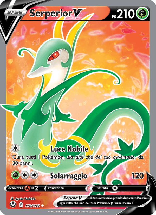 Serperior V, carta 170 di Tempesta Argentata