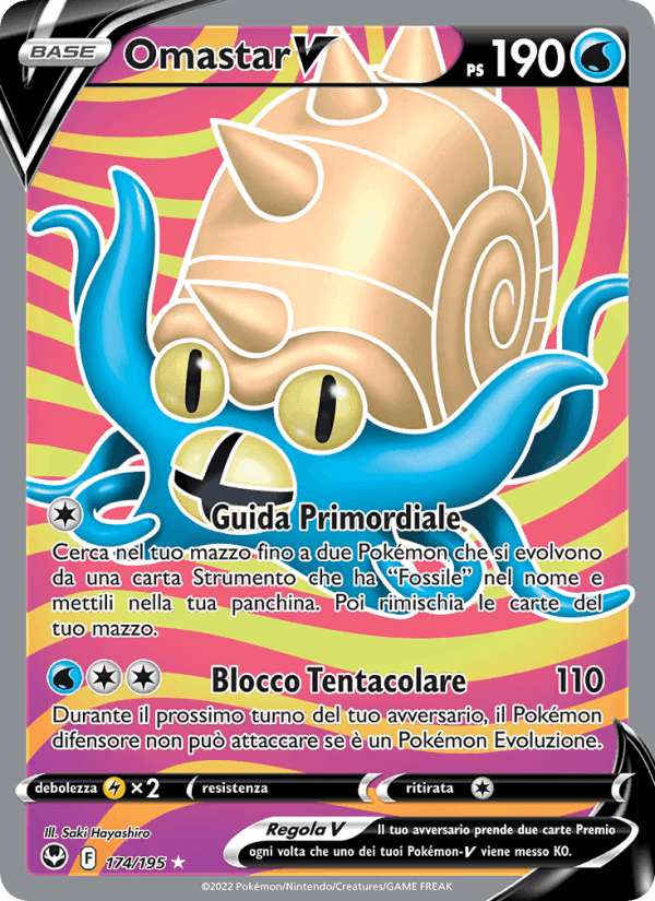 Omastar V, carta 174 di Tempesta Argentata