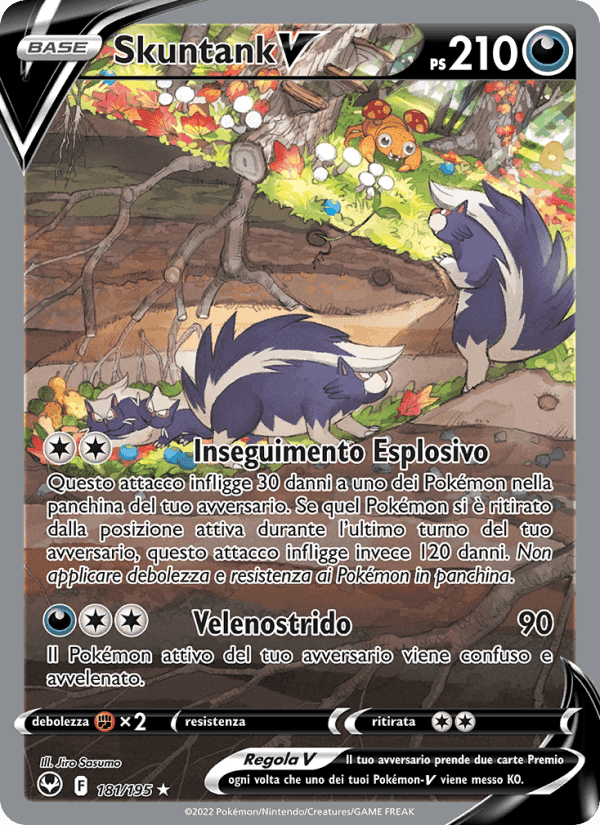 Skuntank V, carta 181 di Tempesta Argentata