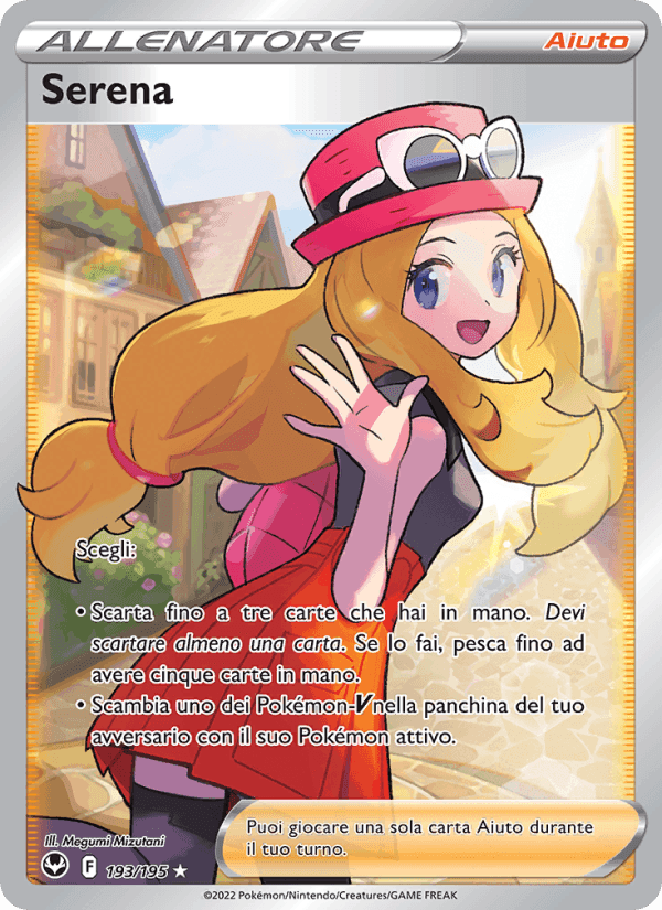 Serena, card 193 from Tempesta Argentata
