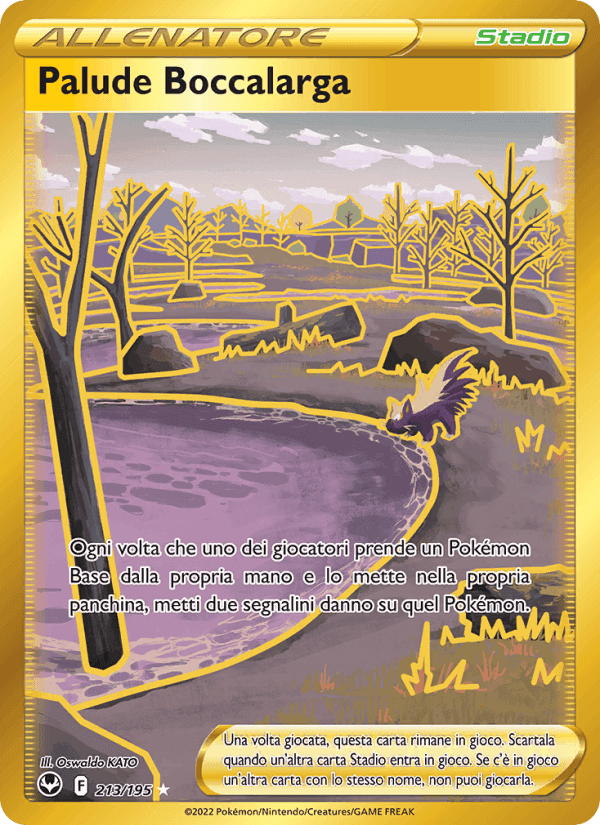 Palude Boccalarga, card 213 from Tempesta Argentata