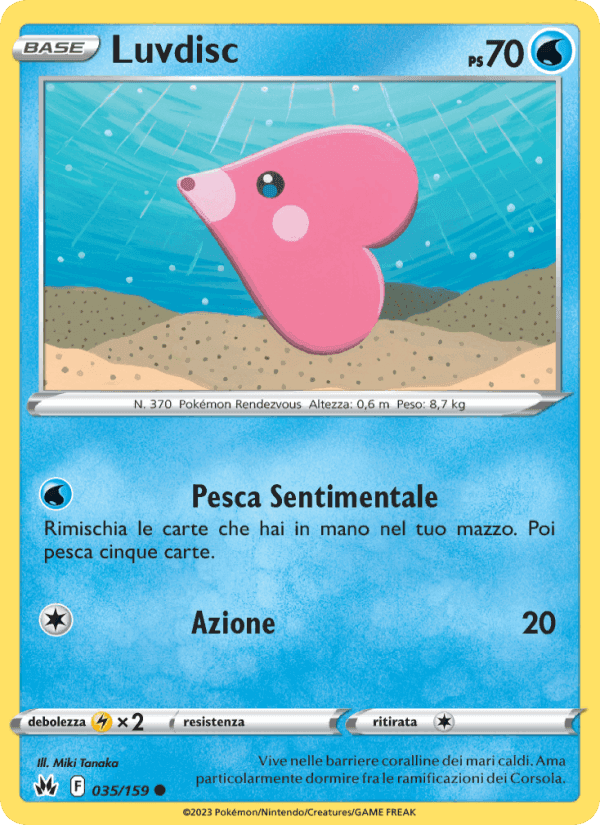 Luvdisc, carta 035 de Zenit Regale