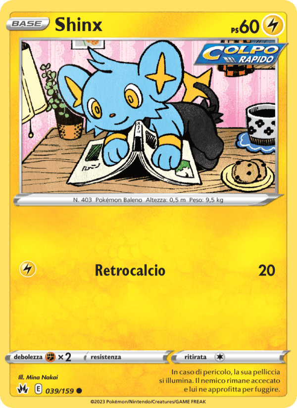 Shinx, carta 039 di Zenit Regale