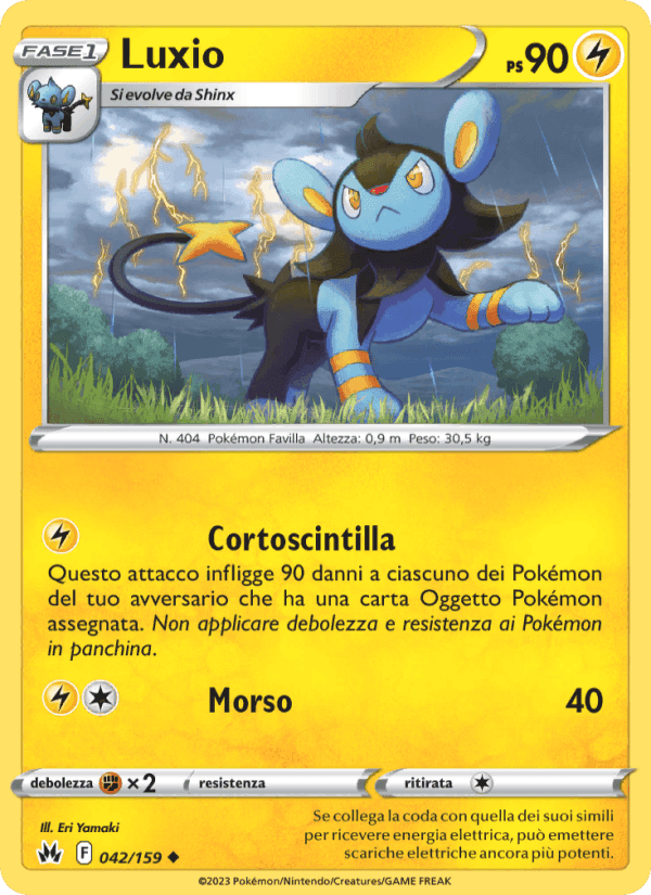 Luxio, carta 042 de Zenit Regale