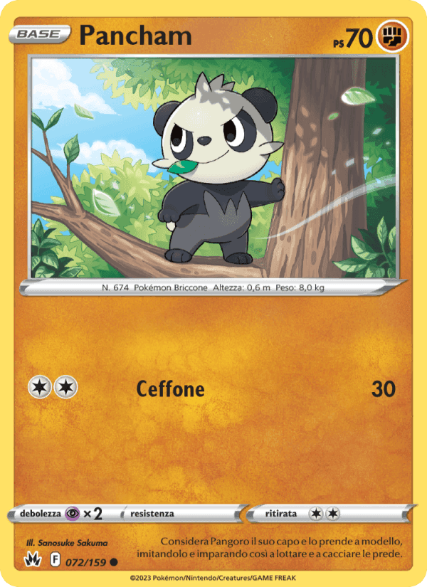 Pancham, card 072 from Zenit Regale