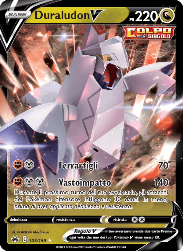 Duraludon V, carta 103 di Zenit Regale