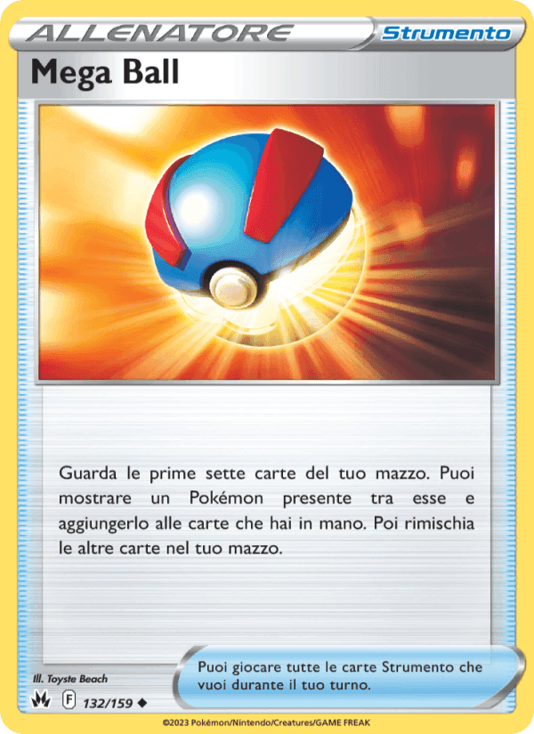 Mega Ball, carta 132 di Zenit Regale