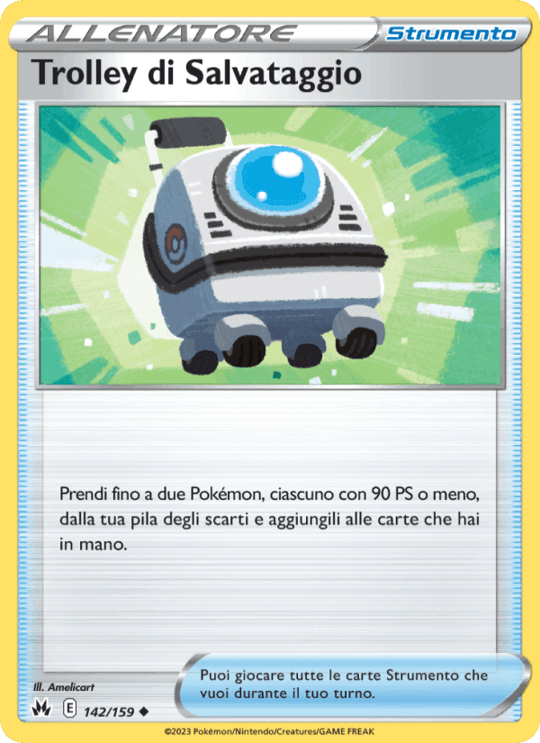 Trolley di Salvataggio, carte 142 de Zenit Regale