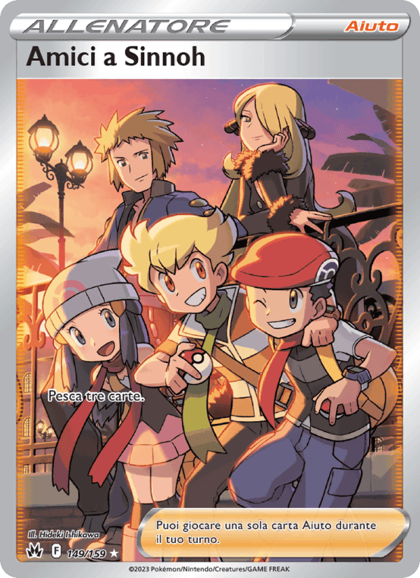 Amici a Sinnoh, card 149 from Zenit Regale