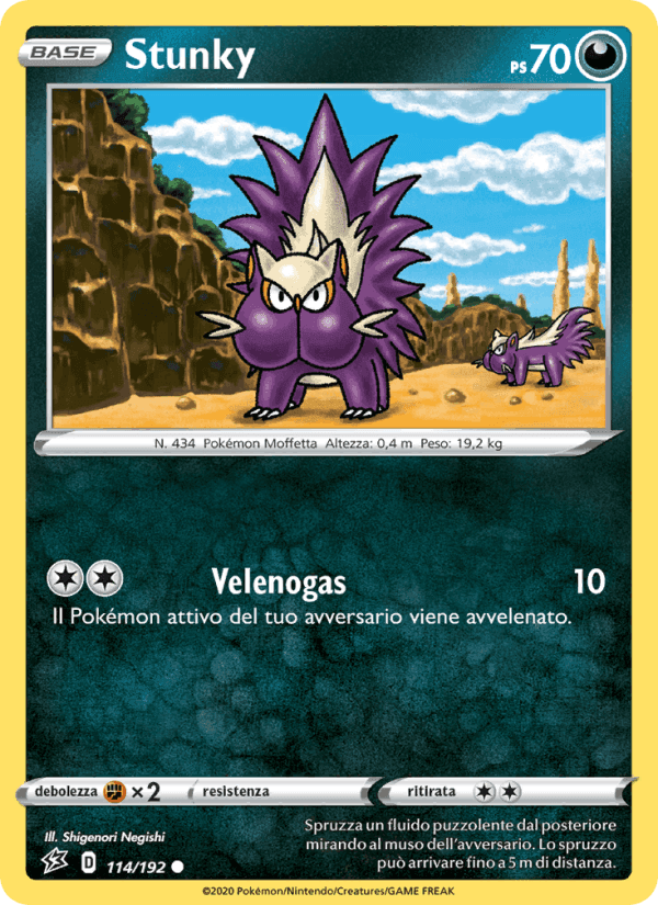 Stunky, carta 114 di Fragore Ribelle