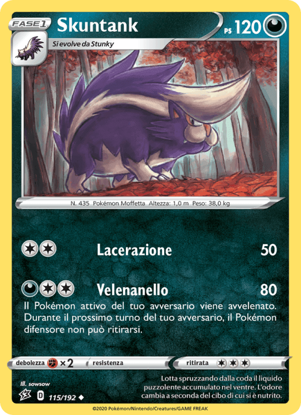 Skuntank, carta 115 di Fragore Ribelle