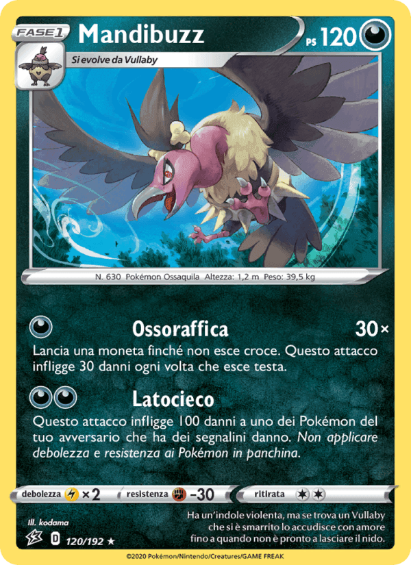 Mandibuzz, carta 120 di Fragore Ribelle