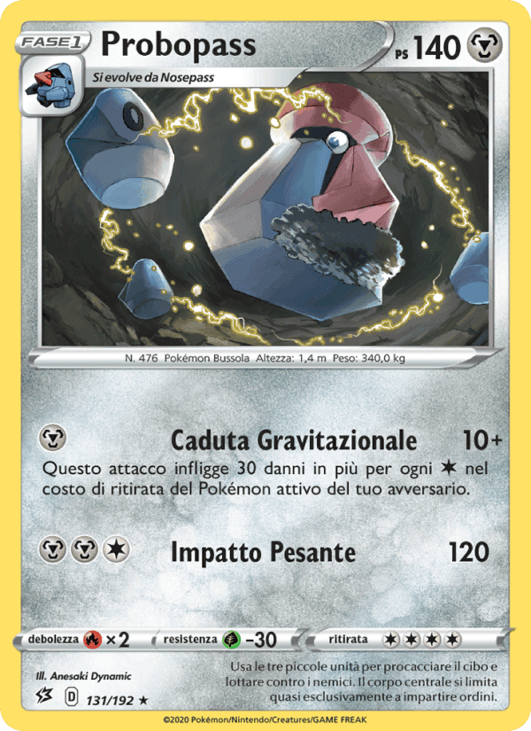 Probopass, carta 131 di Fragore Ribelle