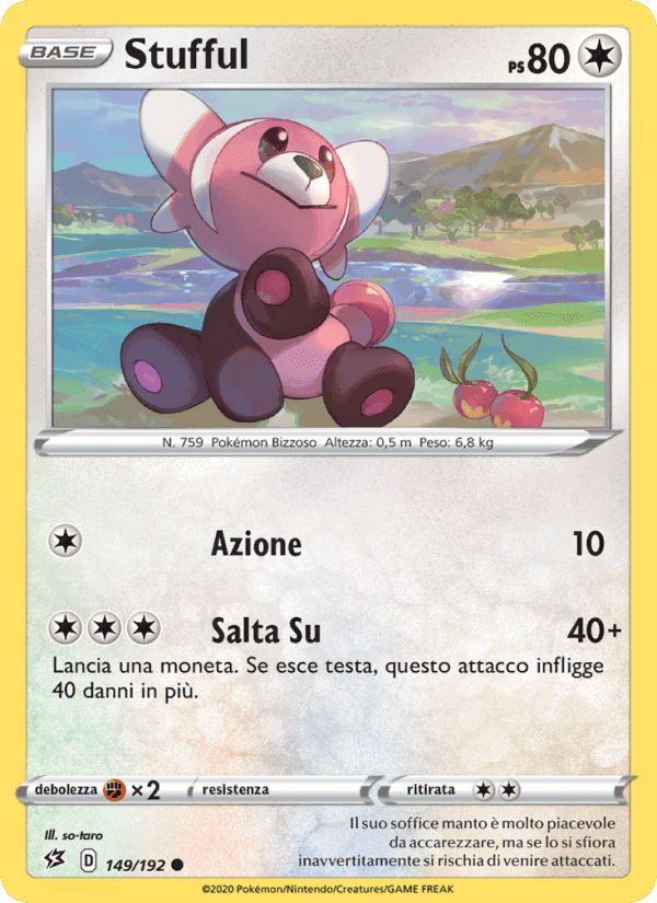 Stufful, carte 149 de Fragore Ribelle