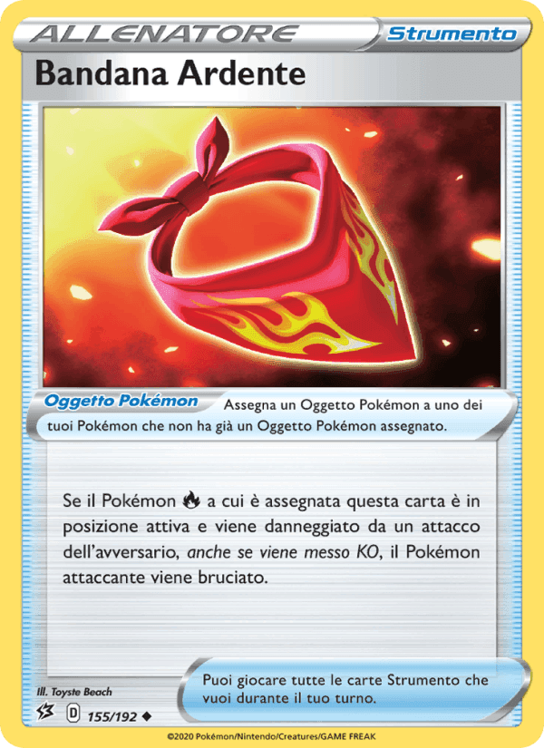 Bandana Ardente, carta 155 di Fragore Ribelle