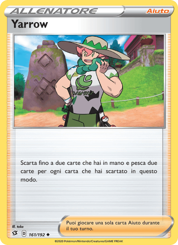 Yarrow, carta 161 di Fragore Ribelle