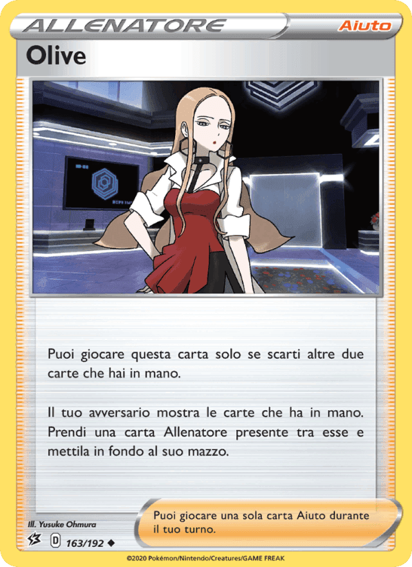 Olive, carta 163 di Fragore Ribelle