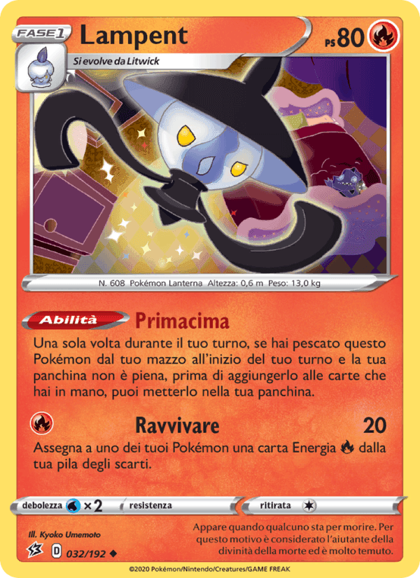 Lampent, carta 32 de Fragore Ribelle