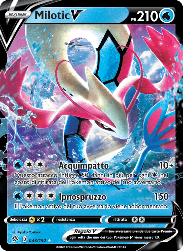 Milotic V, carta 43 de Fragore Ribelle