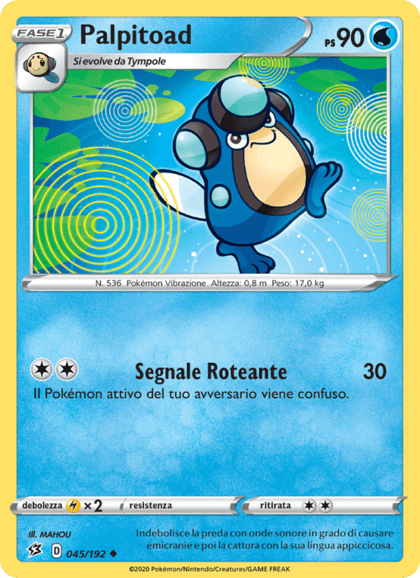 Palpitoad, carta 45 de Fragore Ribelle