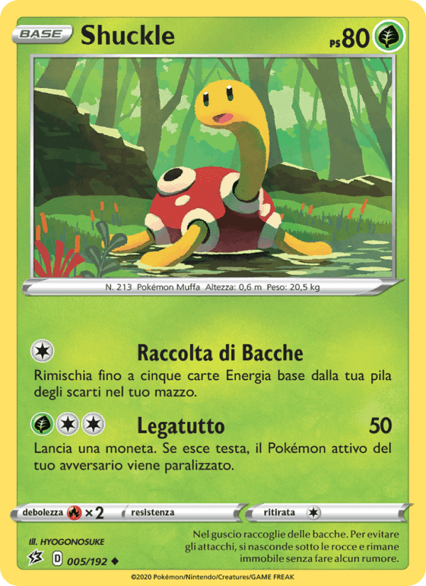 Shuckle, carta 5 di Fragore Ribelle