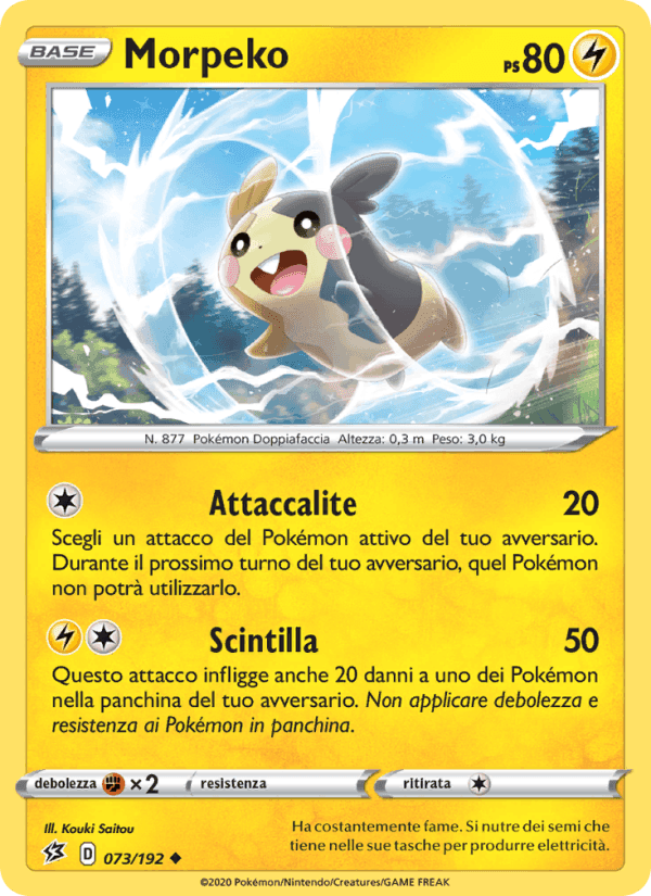 Morpeko, carta 73 di Fragore Ribelle
