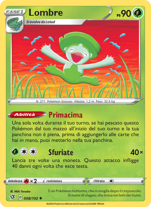 Lombre, carta 8 di Fragore Ribelle