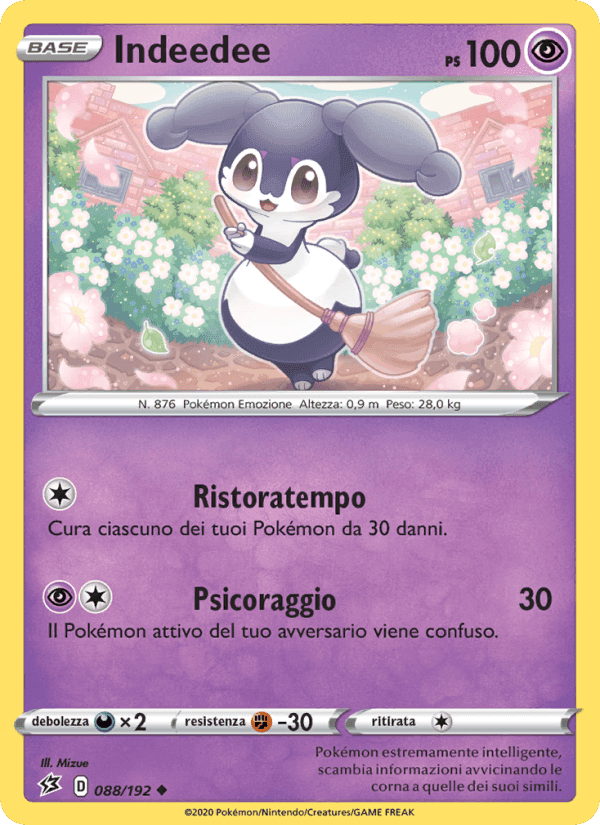 Fragore Ribelle の 88 番、Indeedee