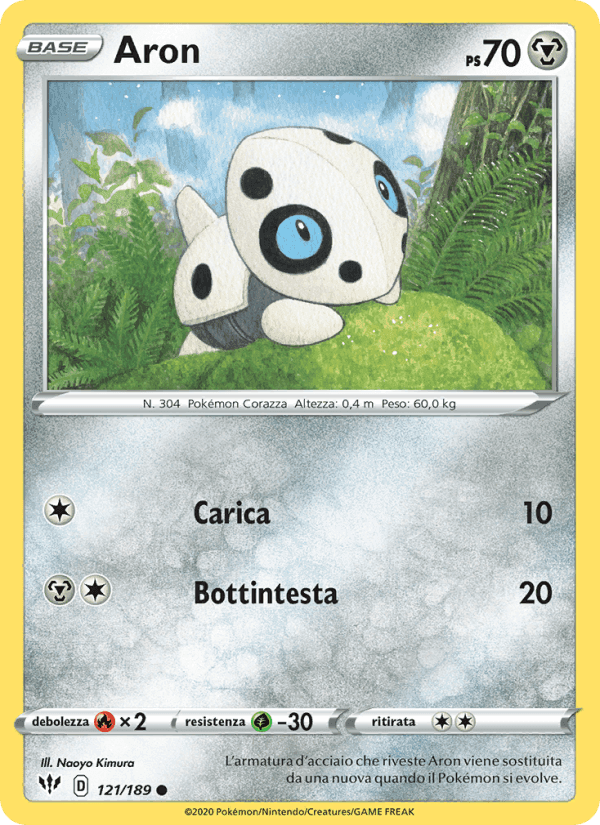 Aron, card 121 from Fiamme Oscure