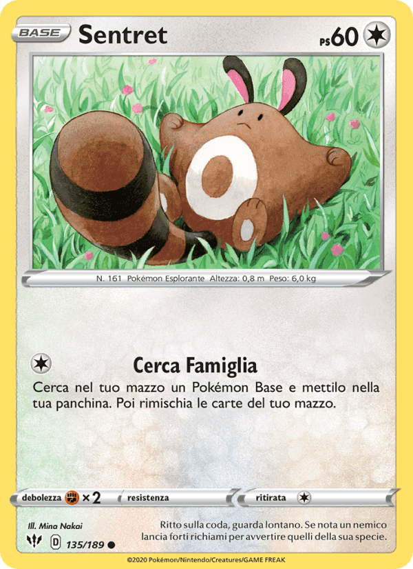 Sentret, carta 135 di Fiamme Oscure