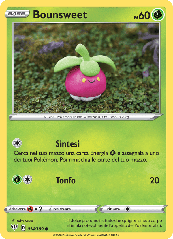 Bounsweet, carta 14 di Fiamme Oscure