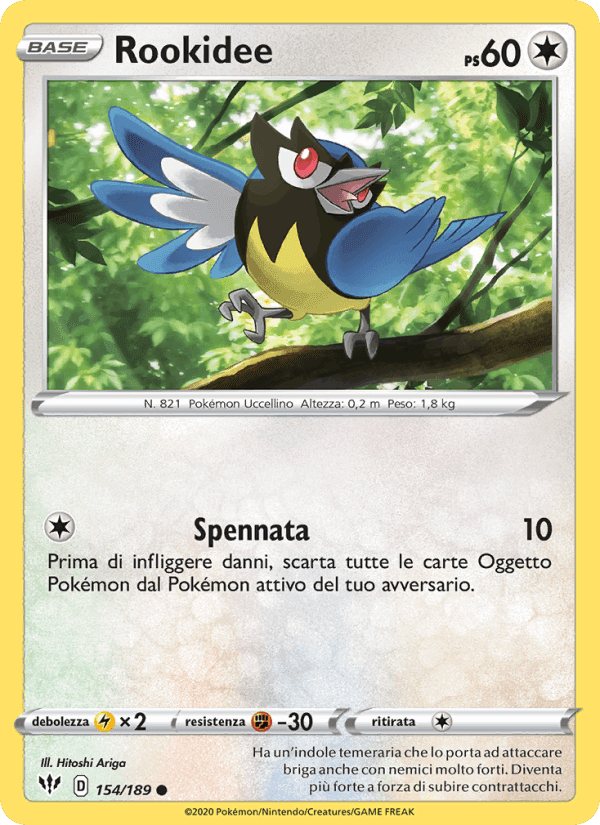 Rookidee, carta 154 di Fiamme Oscure