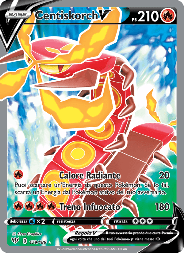 Centiskorch V, carta 179 di Fiamme Oscure
