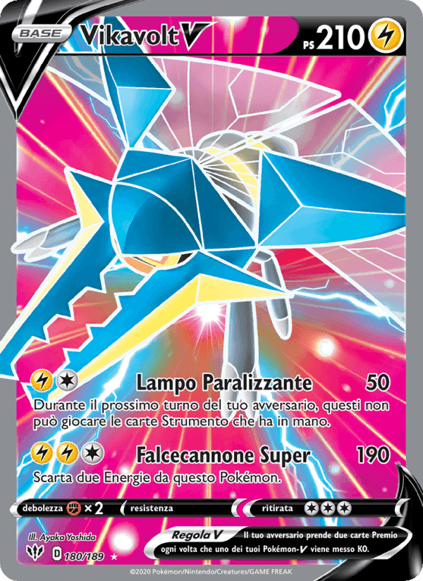 Vikavolt V, carta 180 di Fiamme Oscure