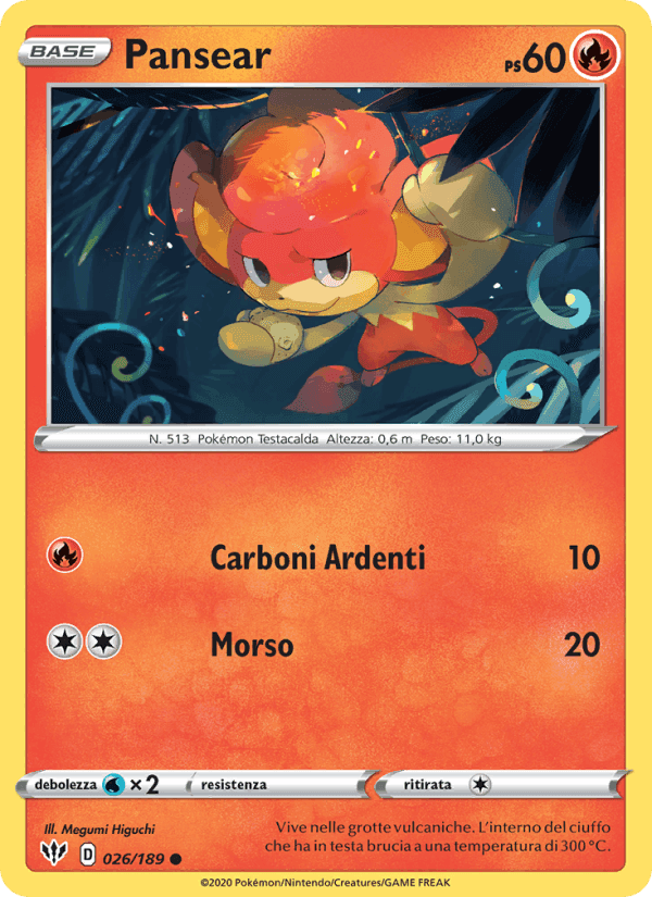 Pansear, carta 26 di Fiamme Oscure