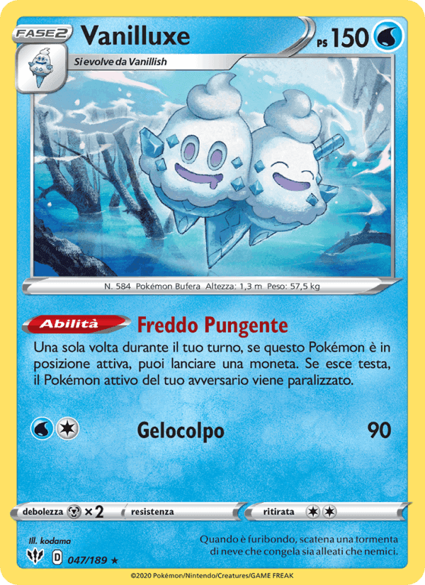 Vanilluxe, carta 47 di Fiamme Oscure