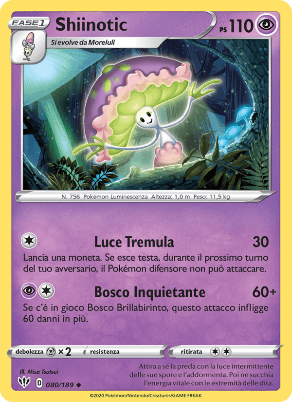 Shiinotic, carta 80 di Fiamme Oscure
