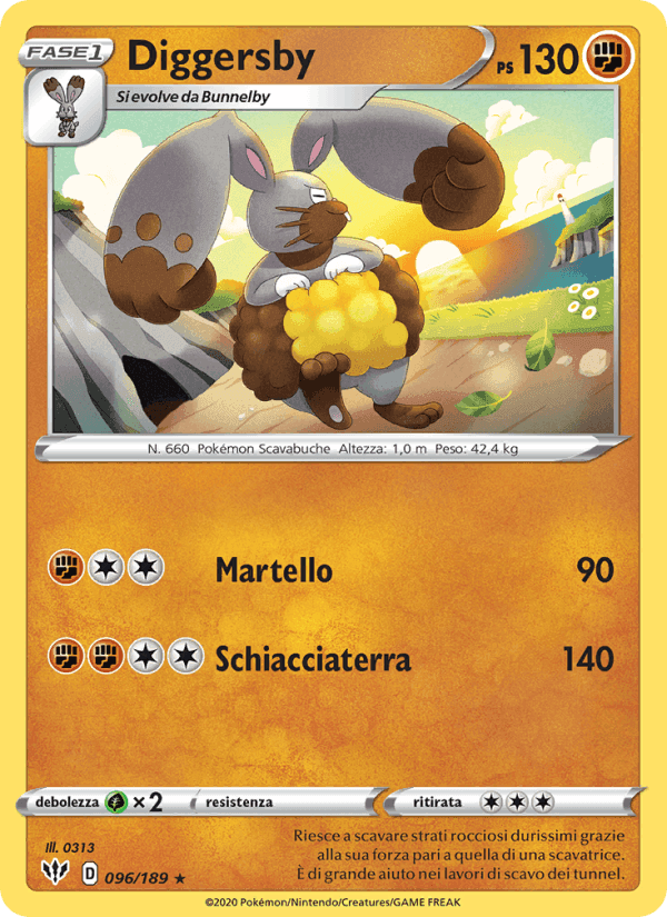 Diggersby, carta 96 di Fiamme Oscure