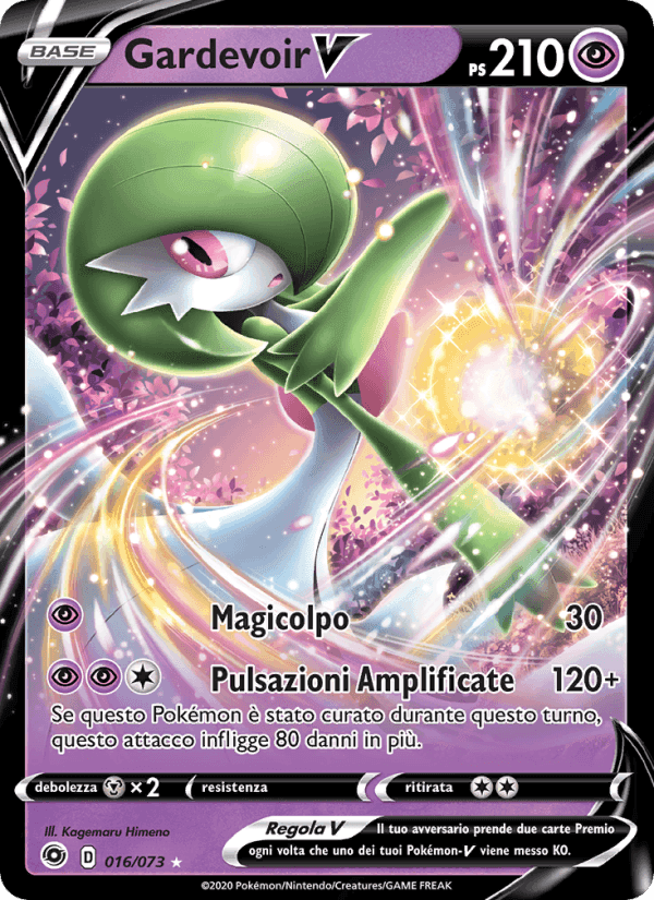 Gardevoir V, carta 16 di Futuri Campioni