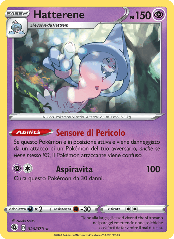 Hatterene, carte 20 de Futuri Campioni