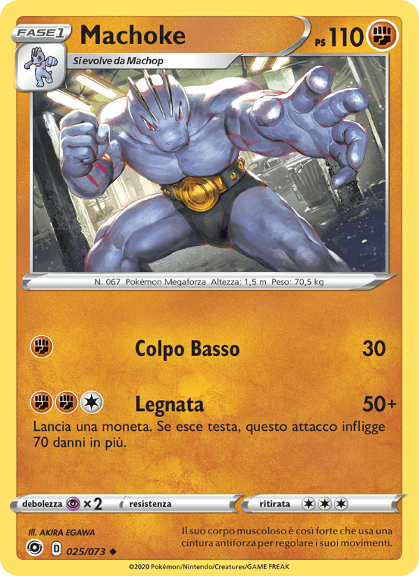 Machoke, carte 25 de Futuri Campioni