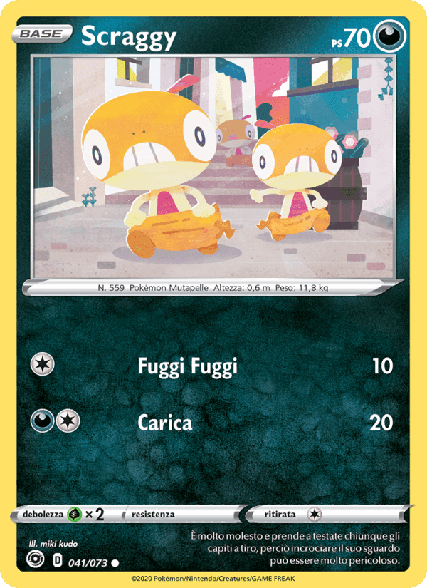 Scraggy, carte 41 de Futuri Campioni