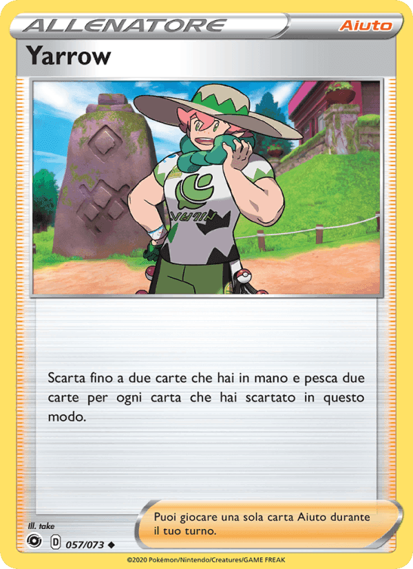 Yarrow, carte 57 de Futuri Campioni