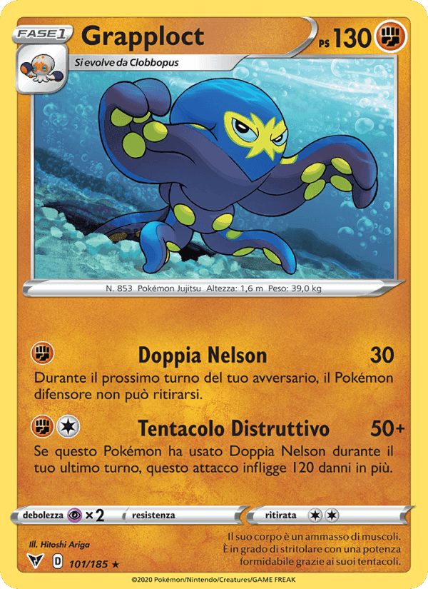 Grapploct, carta 101 di Voltaggio Sfolgorante