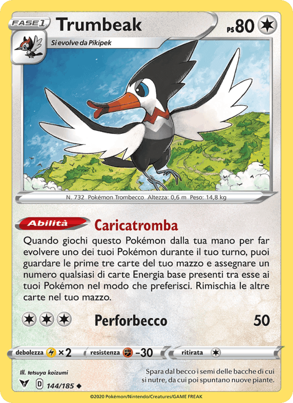 Trumbeak, carta 144 di Voltaggio Sfolgorante