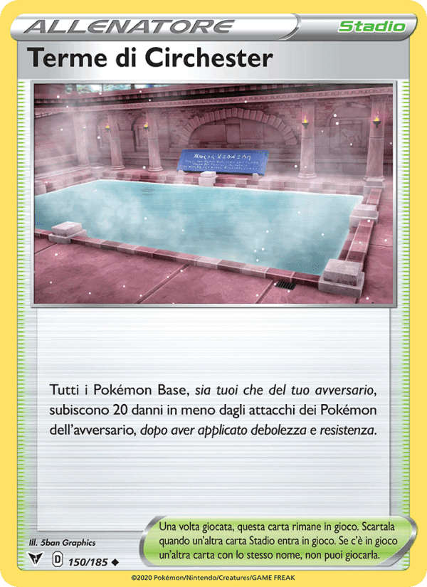 Voltaggio Sfolgorante の 150 番、Terme di Circhester