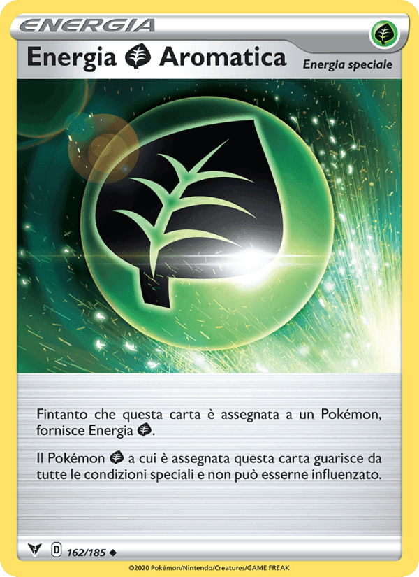 Energia Grass Aromatica, carta 162 di Voltaggio Sfolgorante