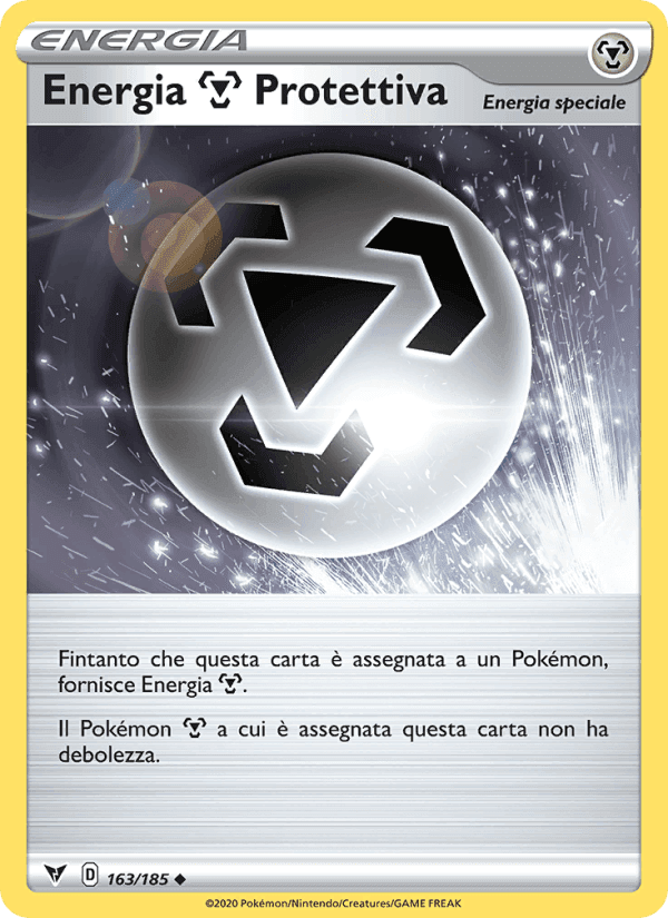 Energia Metal Protettiva, carta 163 di Voltaggio Sfolgorante